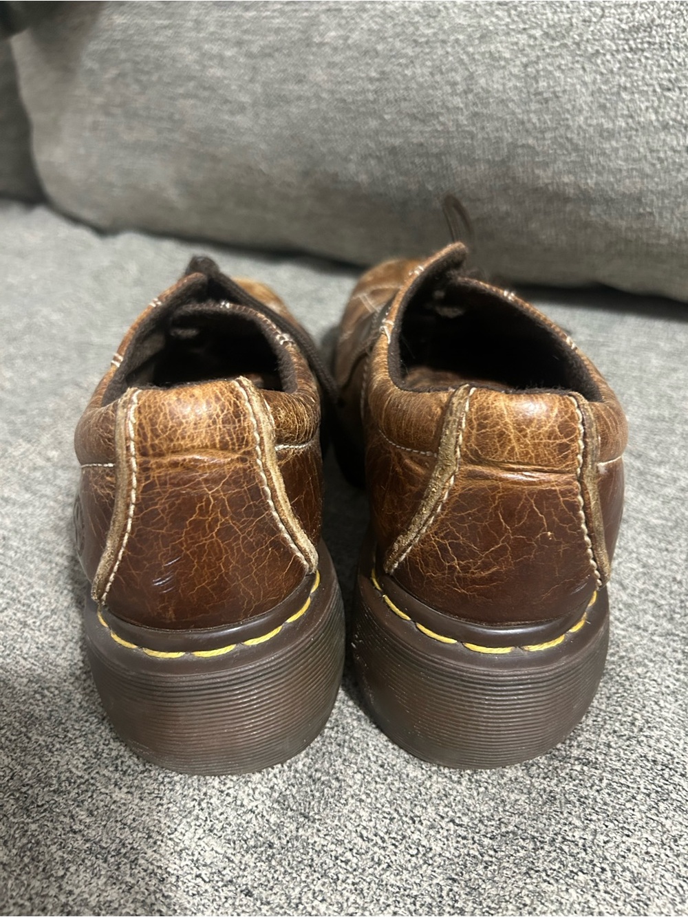 Vintage Dr. Martens 12283 Daisy Chunky Platform Y2K Oxford Women’s 9 - Picture 5 of 10